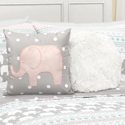 Set trapuntato a righe elefante Ever-Tru di Taylor &amp; Olive, 5 pezzi