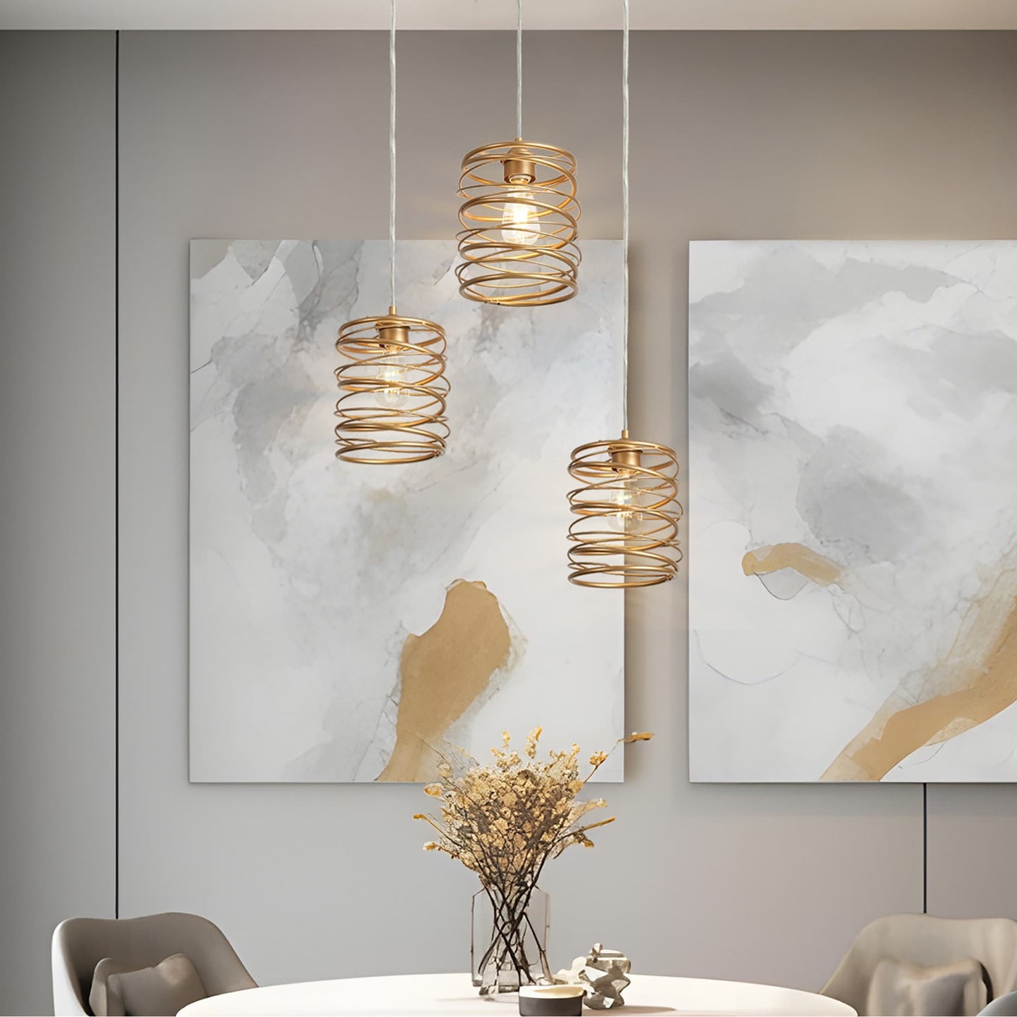 Lampada a sospensione a 1 luce The Gray Barn Farmhouse per l'isola della cucina e la sala da pranzo