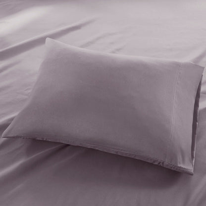 Set di lenzuola con tasche profonde in microfibra spazzolata di lusso Madison Park