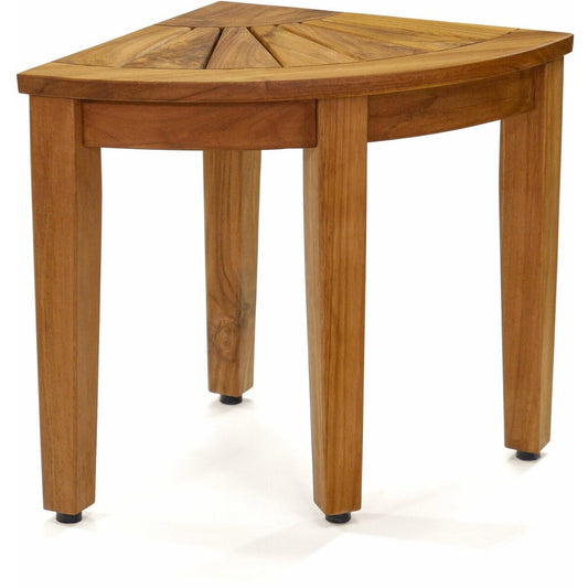 Panca angolare per doccia in teak originale Kai