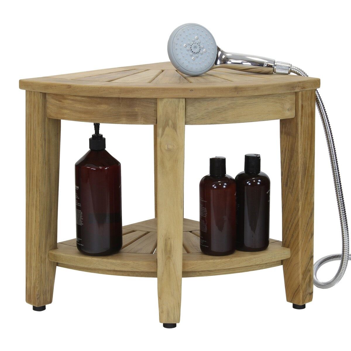 Panca angolare per doccia in teak originale Kai