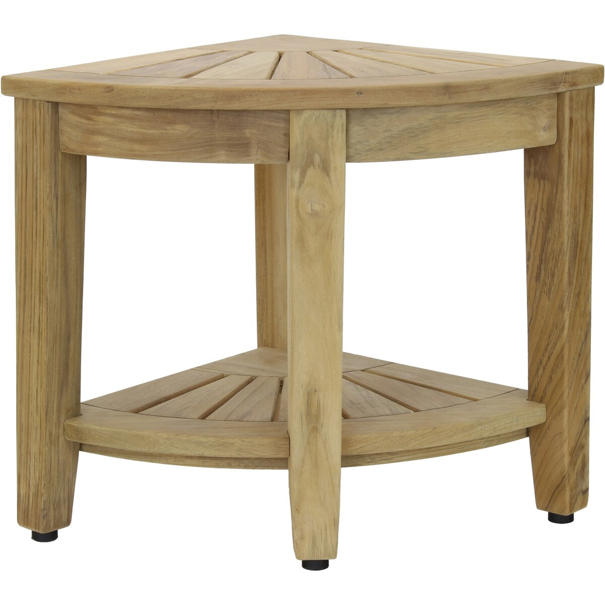 Panca angolare per doccia in teak originale Kai