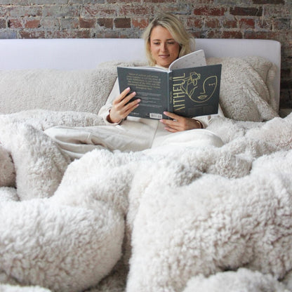 Il peluche originale - Coma Inducer® Piumino oversize - Sabbia bianca