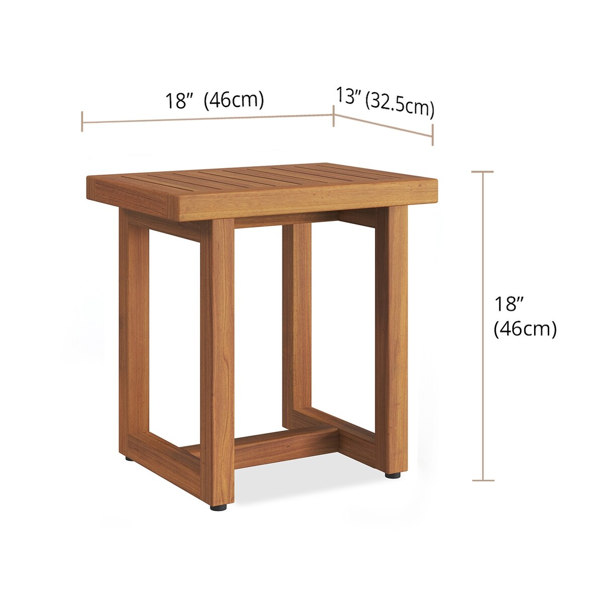 Panca da doccia in teak The Original Spa