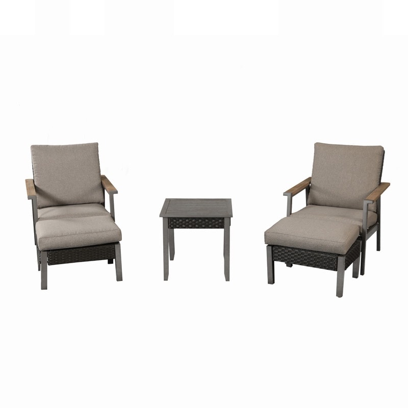 Patio Festival - Set da conversazione all'aperto da 5 pezzi con trasferimento termico