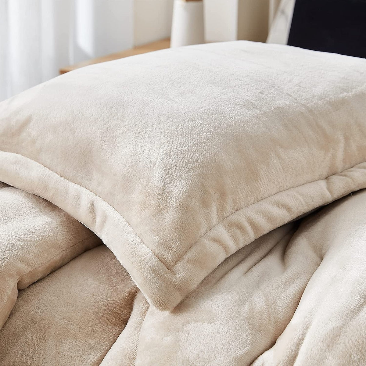 Thicker Than Thick® - Set piumone oversize Coma Inducer® - Imbottitura standard in peluche - Betulla