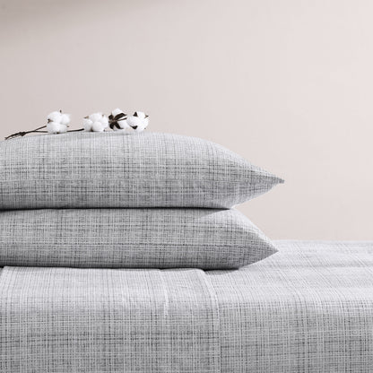 Set di lenzuola stampate in percalle di cotone lavato Tommy Bahama