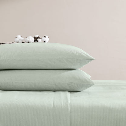 Set di lenzuola stampate in percalle di cotone lavato Tommy Bahama