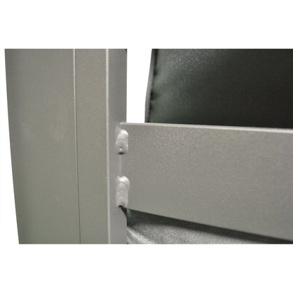 Set di sedute da conversazione per esterni in alluminio Lakeview (4 pezzi)