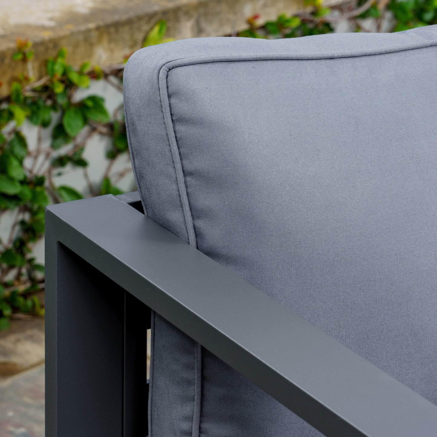 Set di sedute da bistrot per esterni in alluminio Lakeview (5 pezzi)