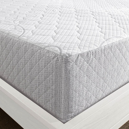 Materasso in memory foam gel full-size Touch of Comfort da 10 pollici