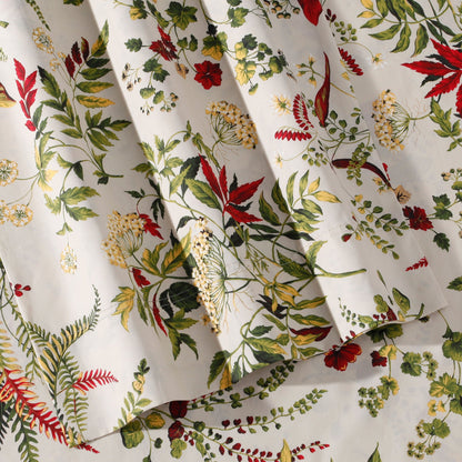 Set di lenzuola con tasca extra profonda in percalle di cotone Tribeca Living con piatto oversize