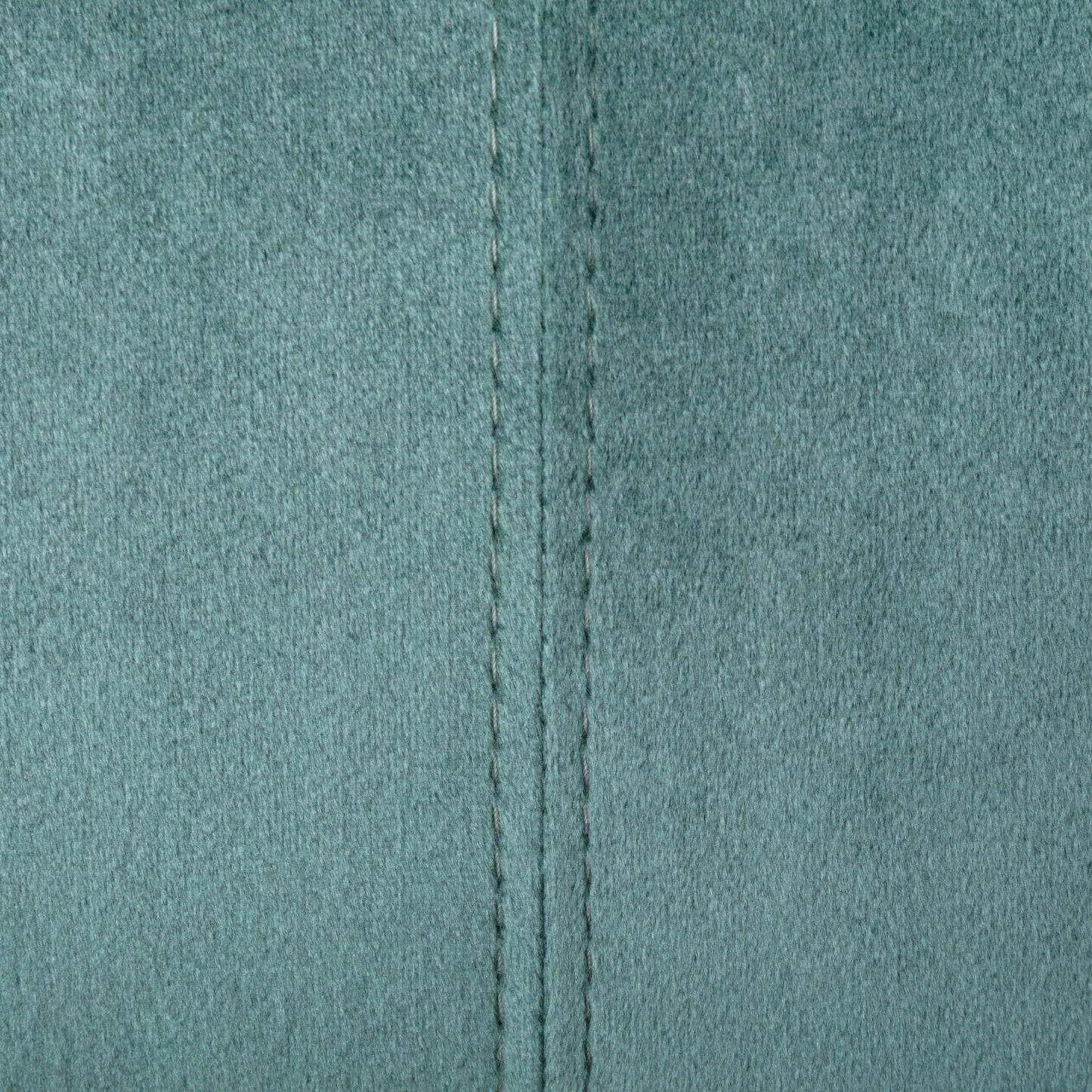 Divano a 3 posti in velluto turchese 76.25 con cuciture a canale e gambe in metallo per soggiorno