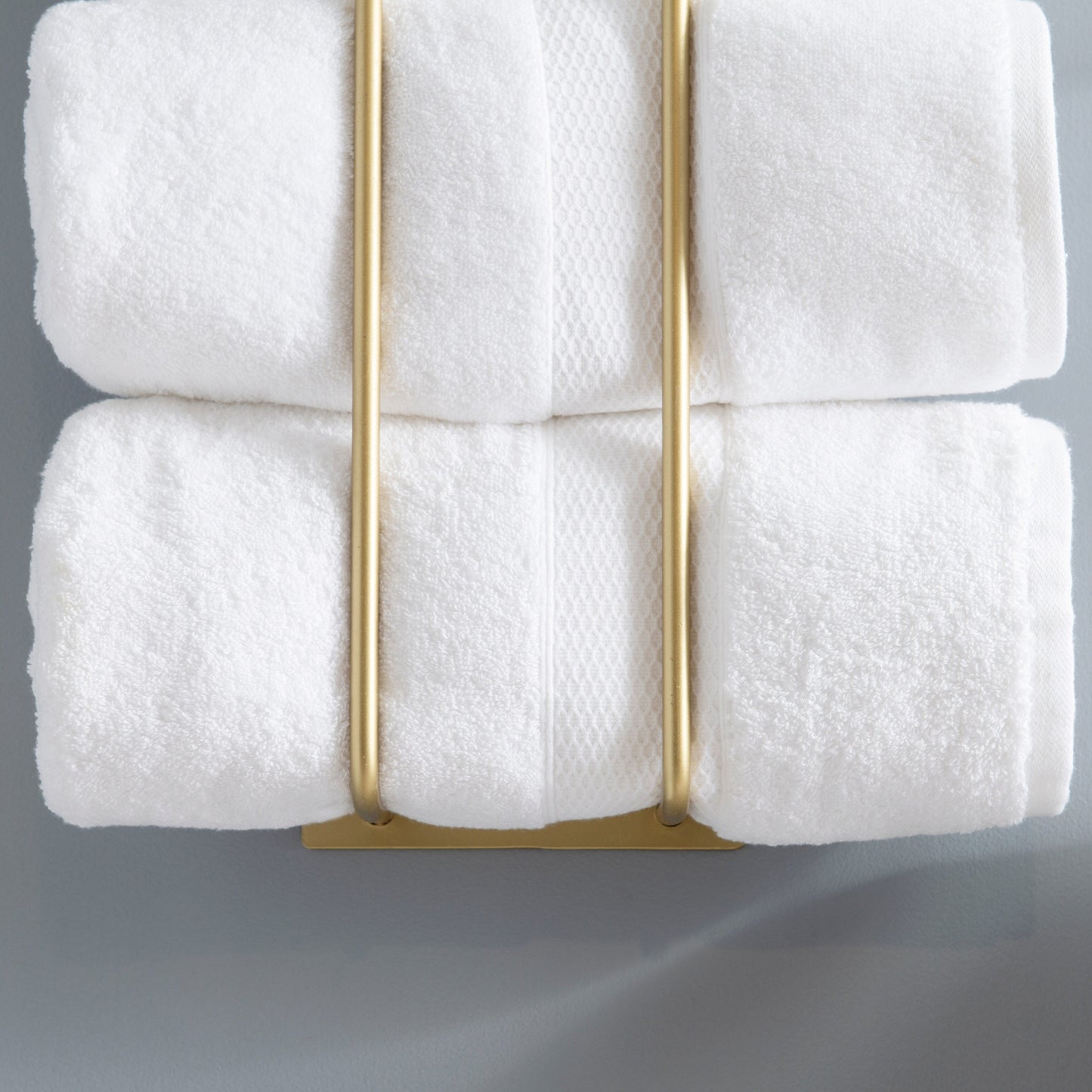 Portasciugamani da parete in metallo Tuttle (set da 2)