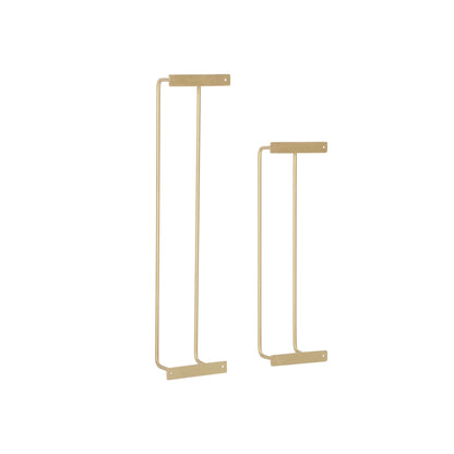 Portasciugamani da parete in metallo Tuttle (set da 2)