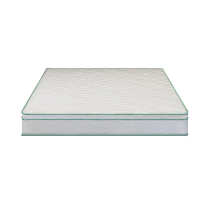 Materasso ibrido a molle insacchettate in memory foam Cool Gel di medie dimensioni, misura Twin, 8, molle in acciaio temperato per impieghi gravosi, traspirabilità