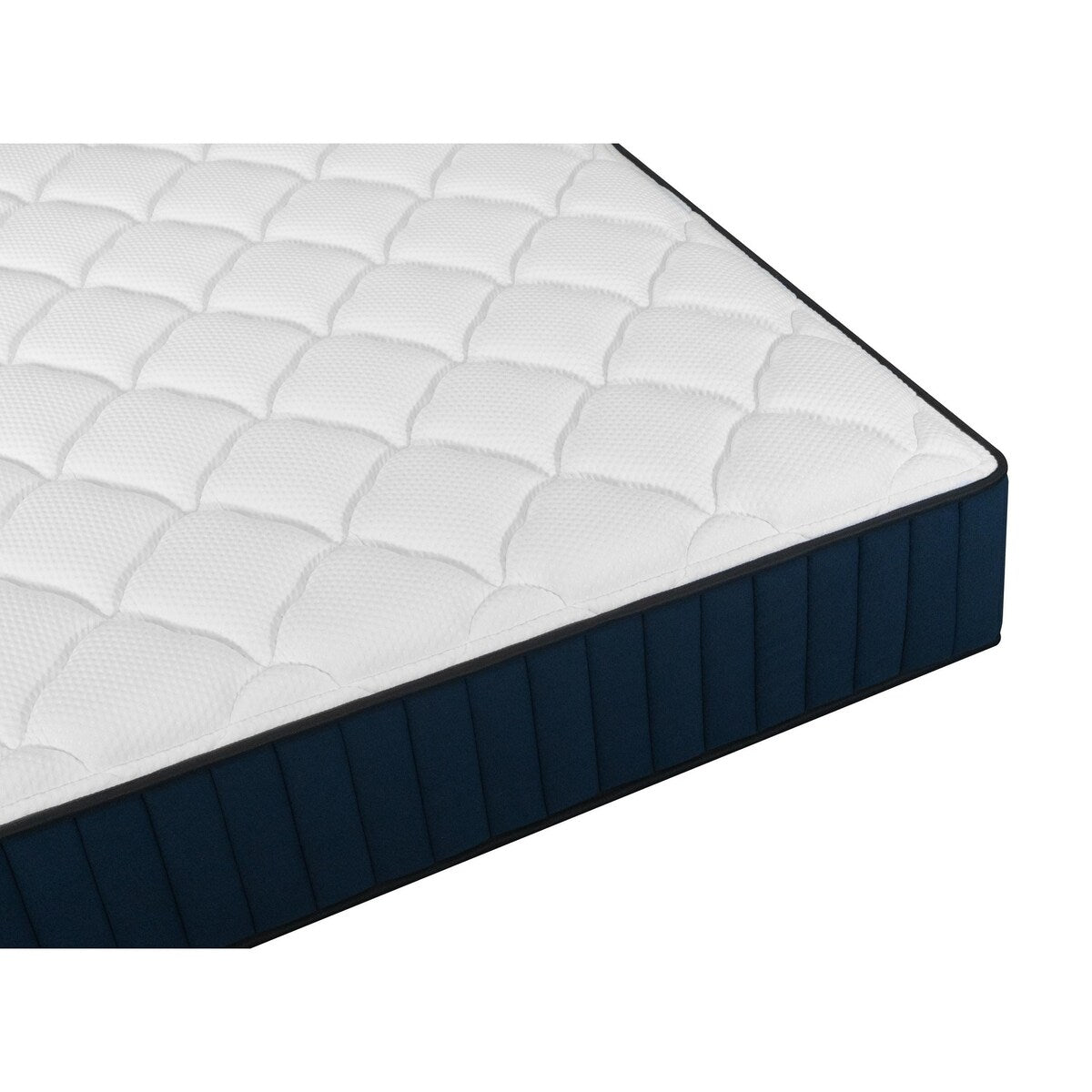 Materasso ibrido premium Serenity 12 Twin Size Medium Tight-Top Memory Edge Support Pocket Spring