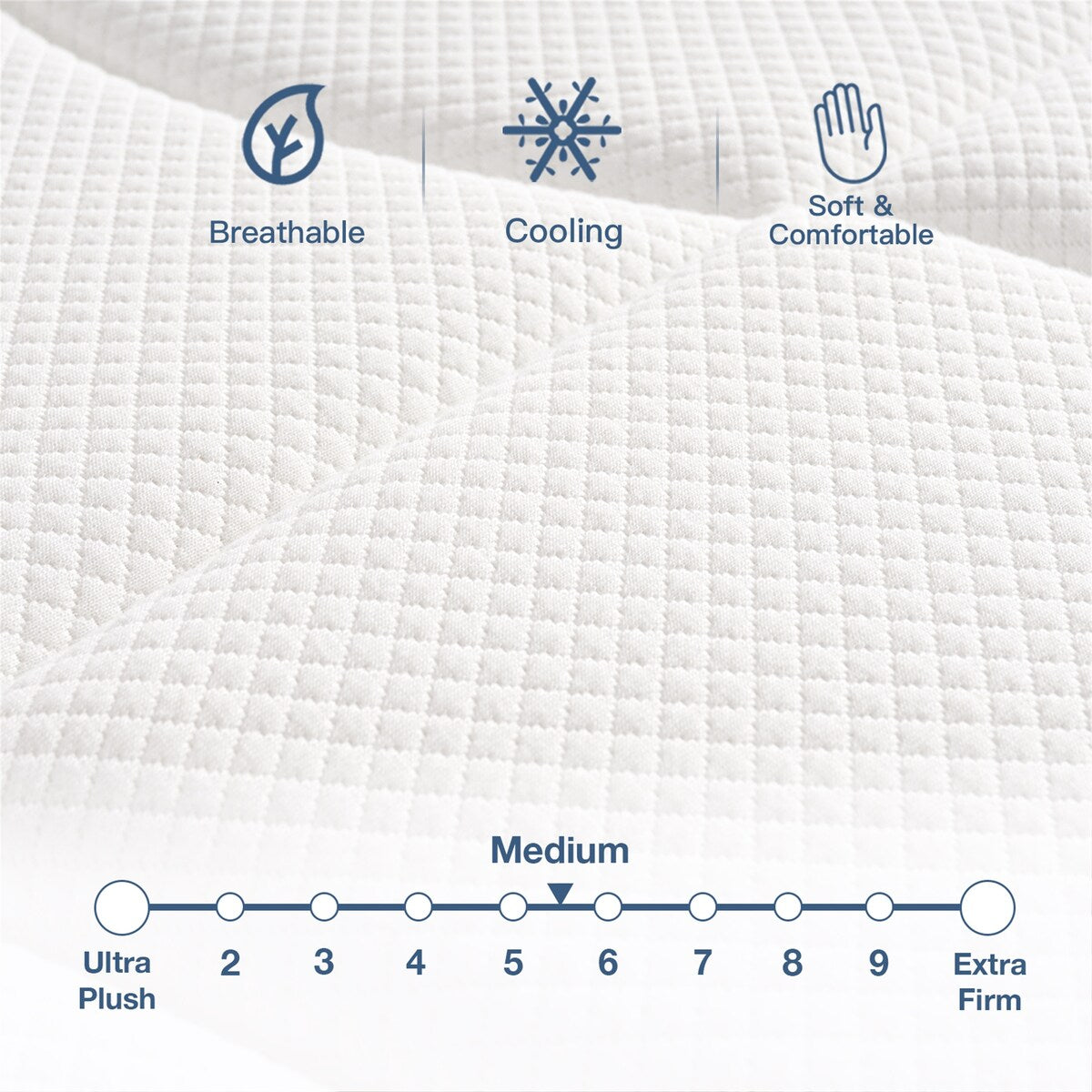 Materasso matrimoniale da 12 pollici in memory foam con supporto bilanciato