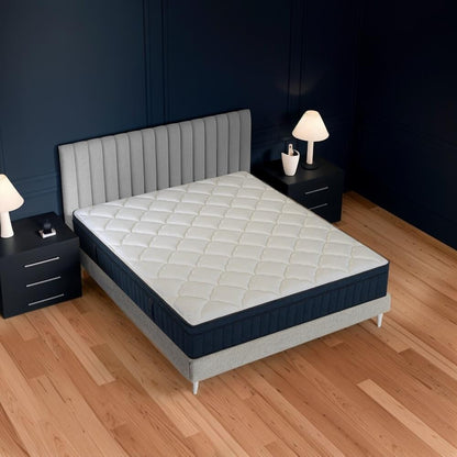 Materasso ibrido premium a molle insacchettate con supporto per bordi in memory foam Twin XL Size Tranquility 12 Medium
