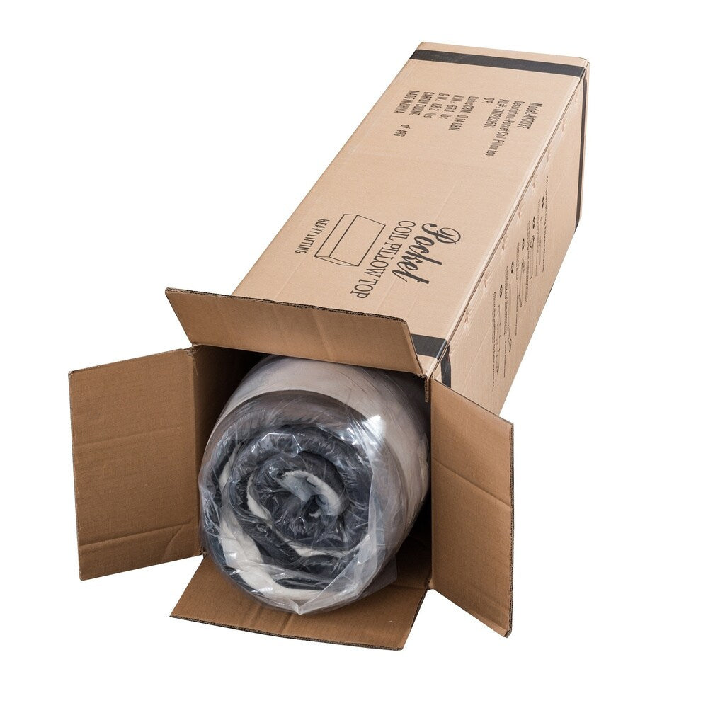 Materasso a molle insacchettate Roundhill Furniture Twin-size