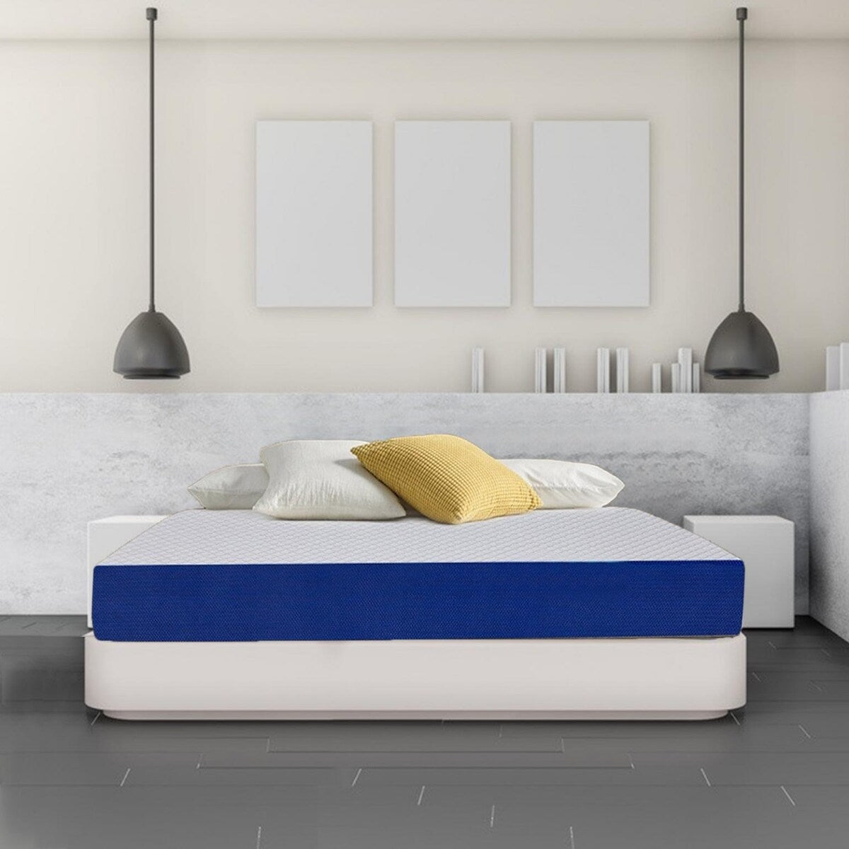 Materasso in memory foam gel medio da 10'' a due lati