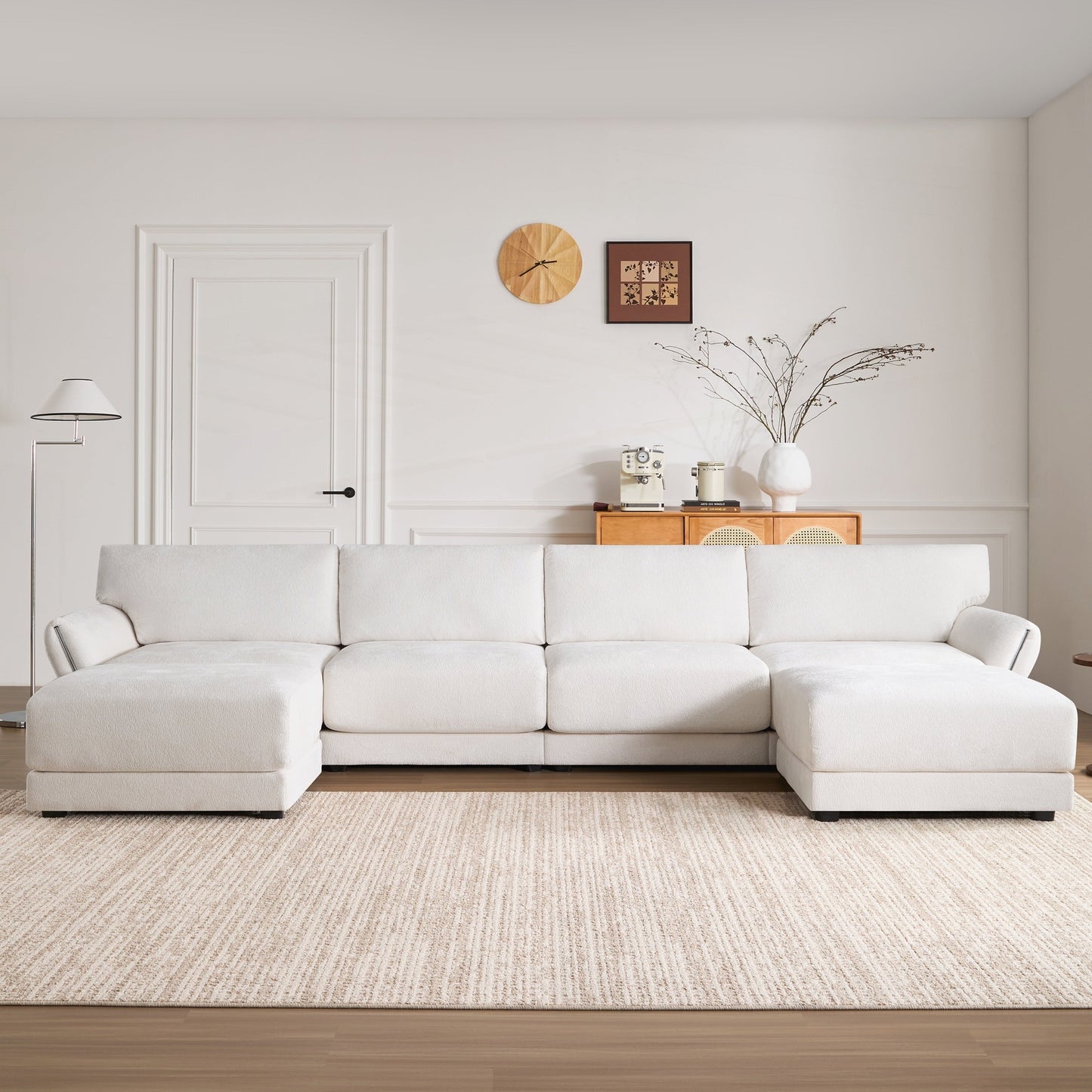 Forma a U con cuscino del sedile extra largo