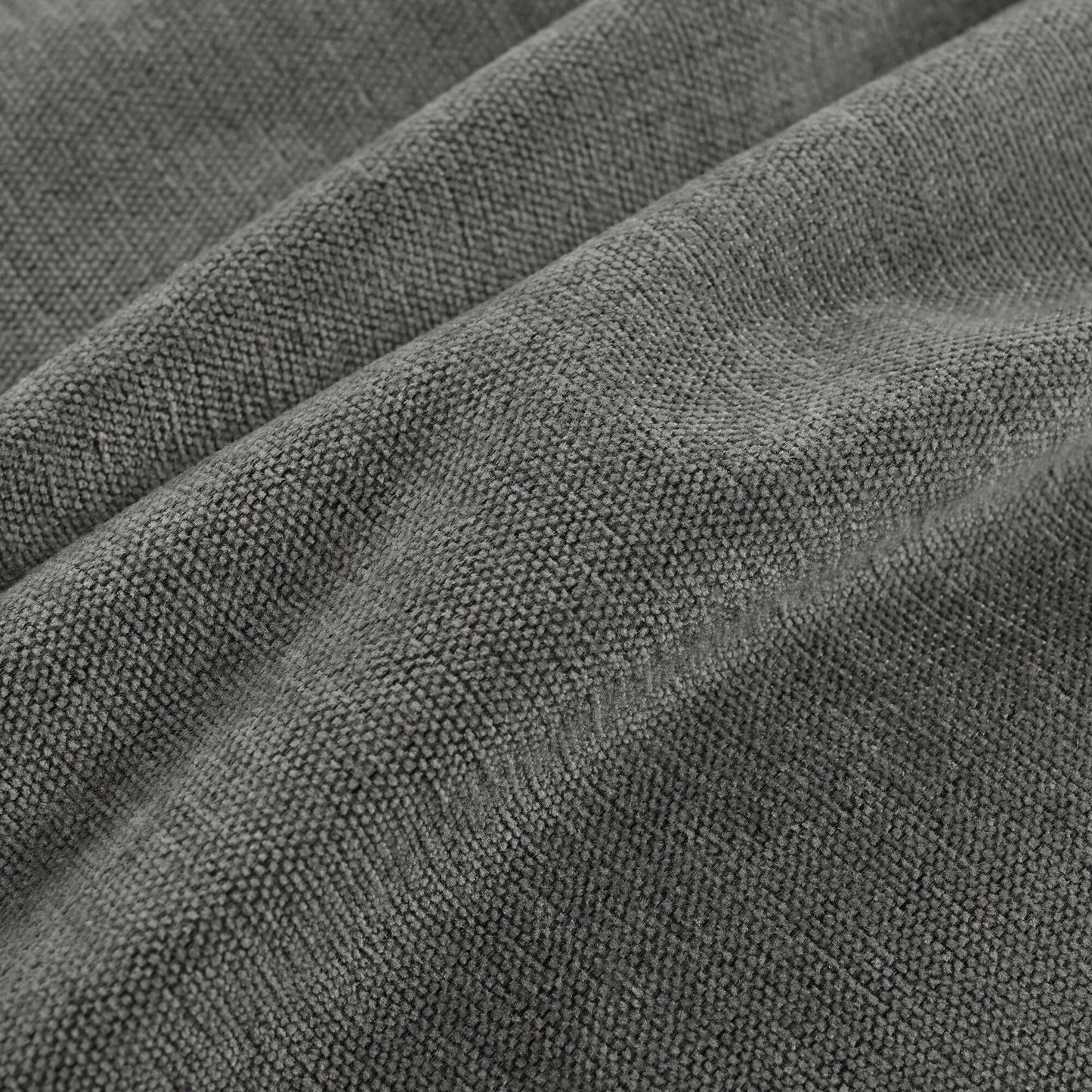 Divano componibile a 6 posti a forma di U rivestito in lino con 2 pouf contenitore mobili per home theater in soggiorno