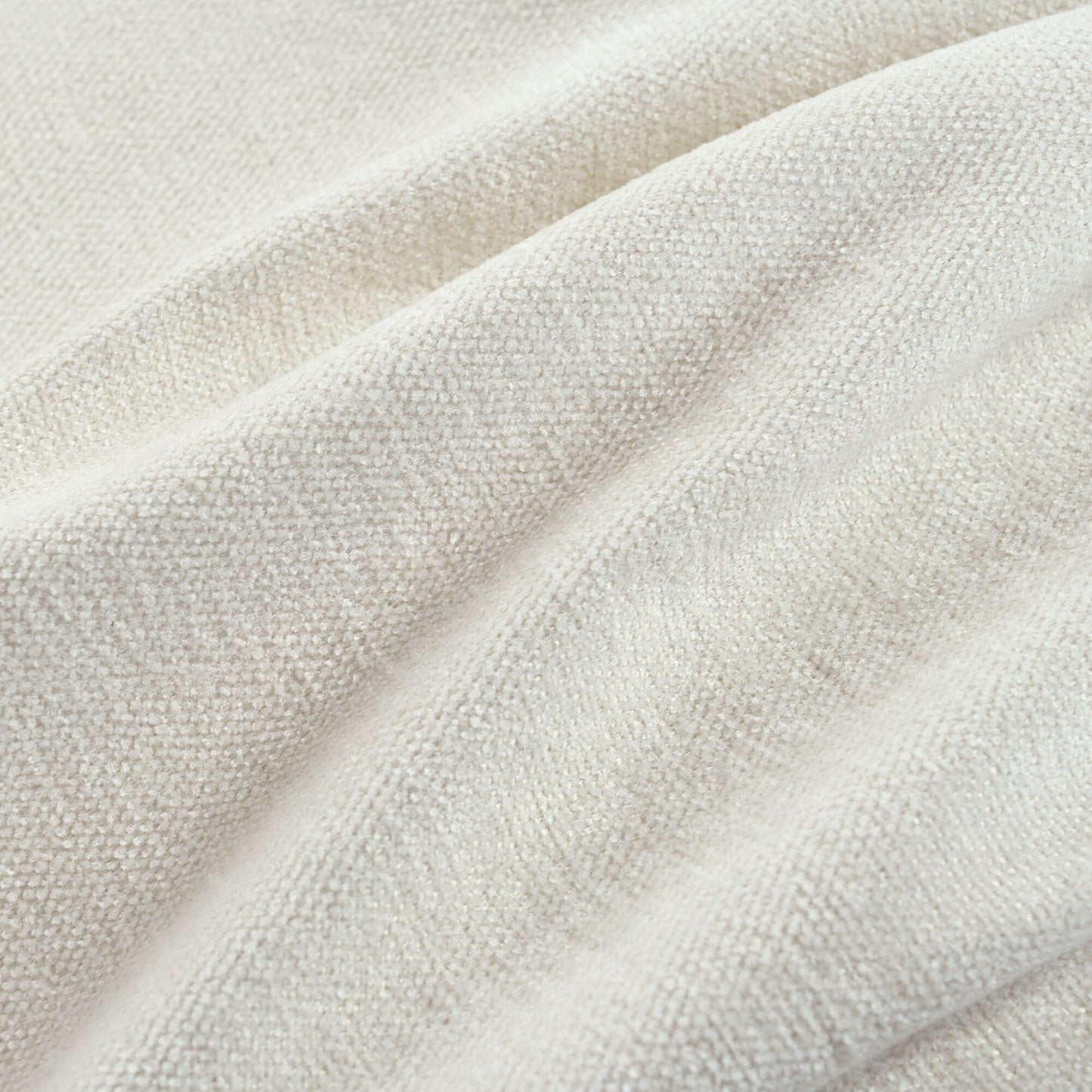 Divano componibile a 6 posti a forma di U rivestito in lino con 2 pouf contenitore mobili per home theater in soggiorno