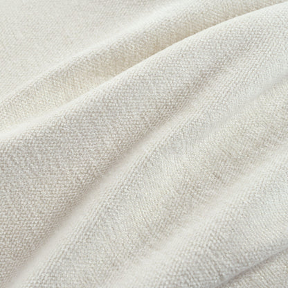 Divano componibile a 6 posti a forma di U rivestito in lino con 2 pouf contenitore mobili per home theater in soggiorno