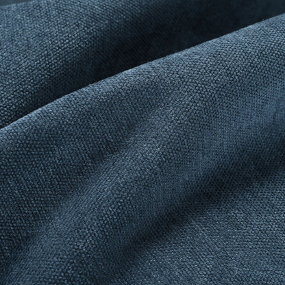 Divano componibile a 6 posti a forma di U rivestito in lino con 2 pouf contenitore mobili per home theater in soggiorno