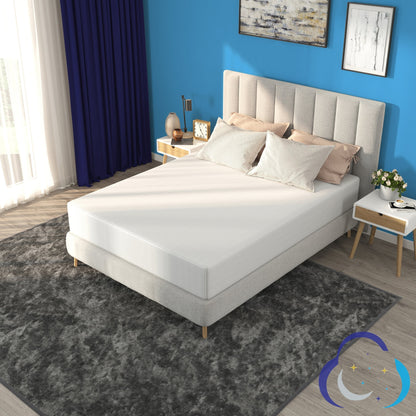 Materasso in memory foam UYQU al carbone di bambù, di media rigidità