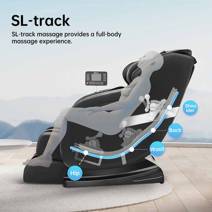 Poltrona massaggiante Ukuowu Favor 05 con gravità zero per tutto il corpo, SL Track, scansione corporea e controllo tramite APP