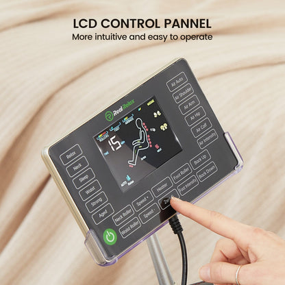 Poltrona massaggiante riscaldata Ukuowu Favor-BS05 per tutto il corpo con modalità gravità zero e lettore musicale Bluetooth