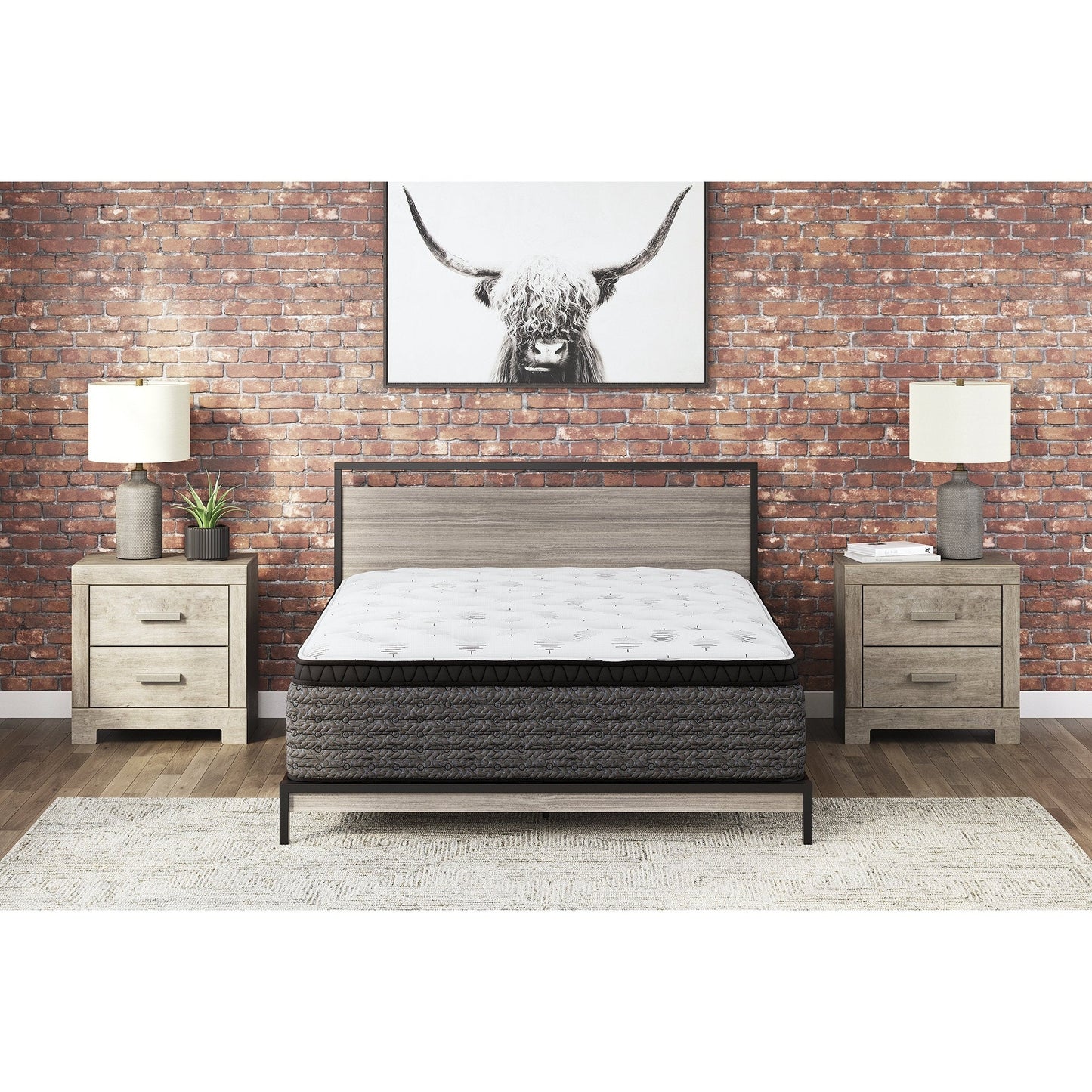 Signature Design by Ashley, materasso Euro da 16 pollici Ultra Luxury con memory foam