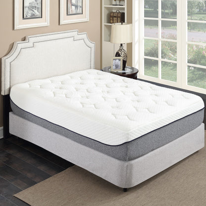 Materasso in memory foam Ultra Plush 13 Gel Medium in una scatola con fodera Jacquard a doppio strato
