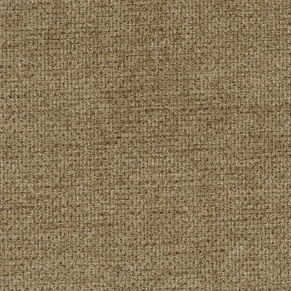 Divano Umey, 2 cuscini decorativi, moderno in poliestere marrone chiaro, legno massello