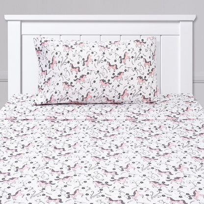 Set di lenzuola Unicorns di Sweet Home Collection
