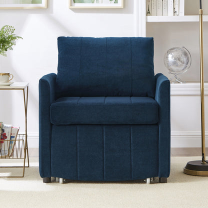 Divano letto imbottito trasformabile