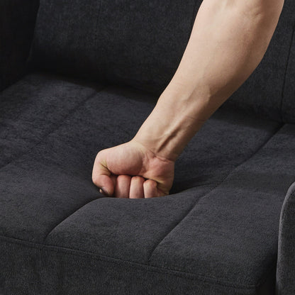 Divano letto imbottito trasformabile