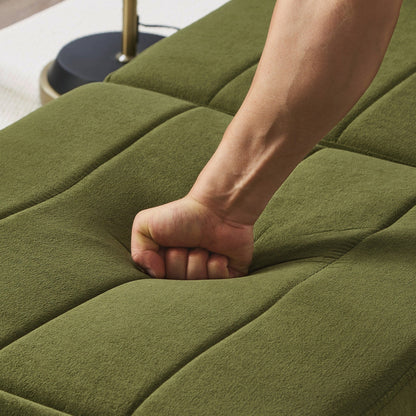 Divano letto imbottito trasformabile