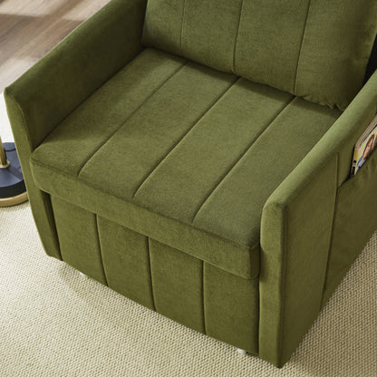 Divano letto imbottito trasformabile