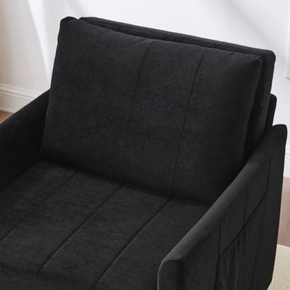 Divano letto imbottito trasformabile