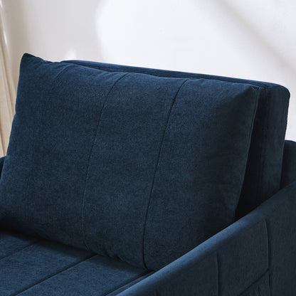 Divano letto imbottito trasformabile