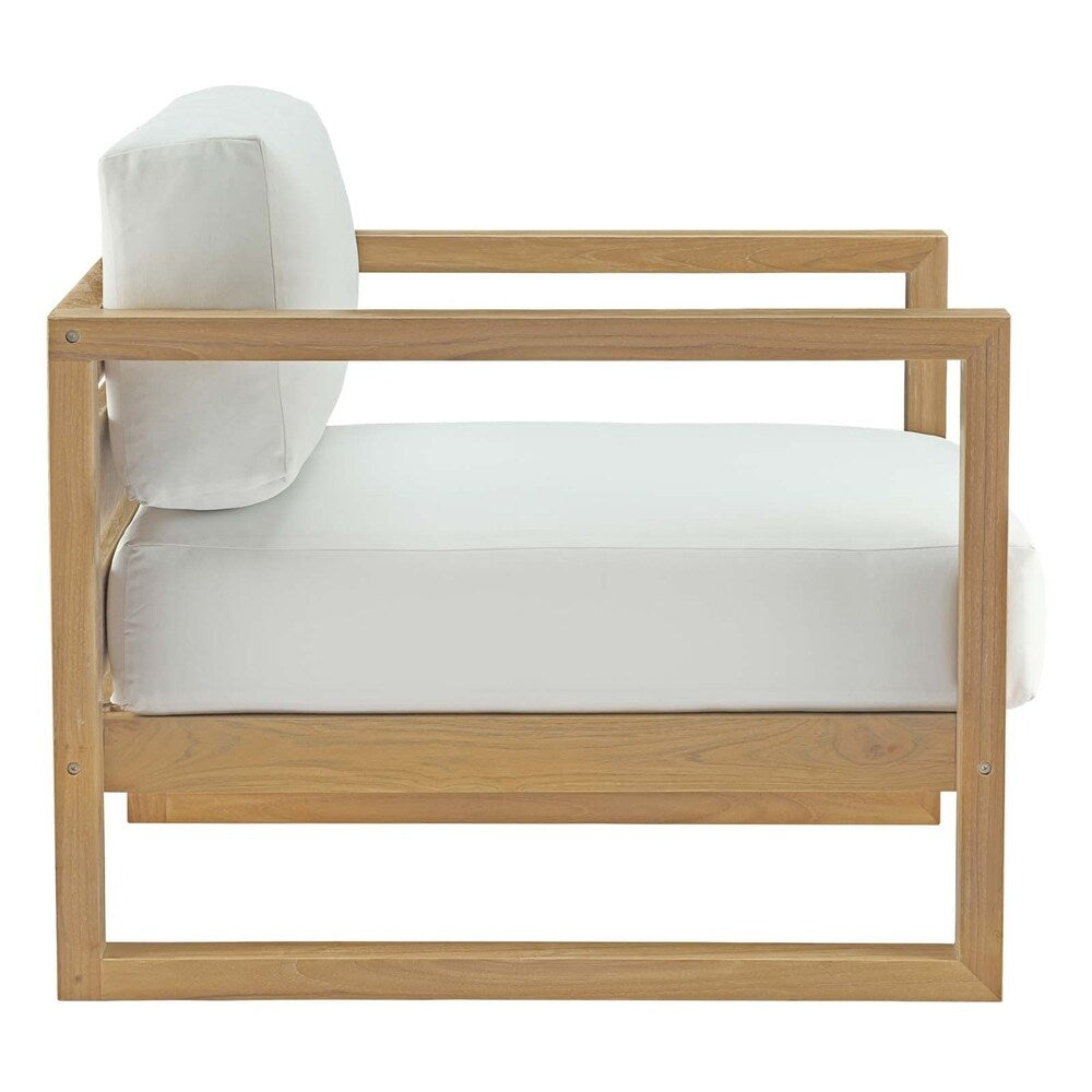 Set da esterno in teak Upland da 3 pezzi