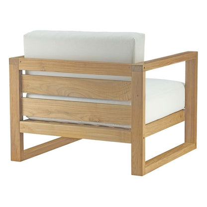 Set da esterno in teak Upland da 3 pezzi