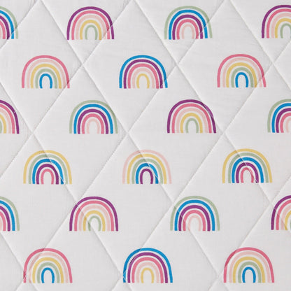 Set trapunta reversibile a righe Dakota Cotton Cabana di Urban Habitat Kids