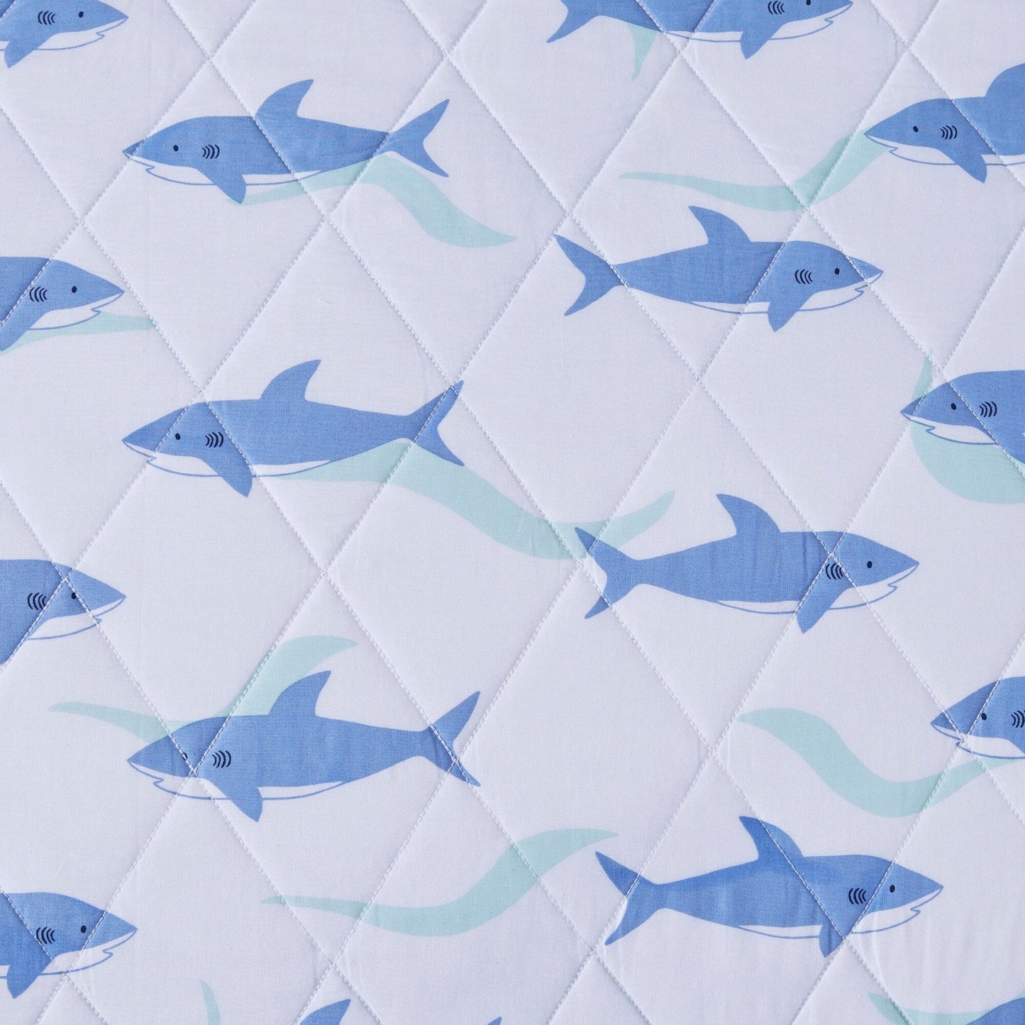 Set trapunta reversibile a righe Dakota Cotton Cabana di Urban Habitat Kids