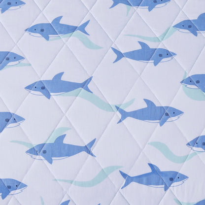 Set trapunta reversibile a righe Dakota Cotton Cabana di Urban Habitat Kids