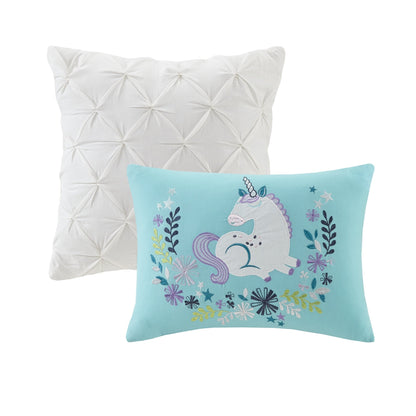 Set di piumoni in cotone con unicorno Ella di Intelligent Design Kids
