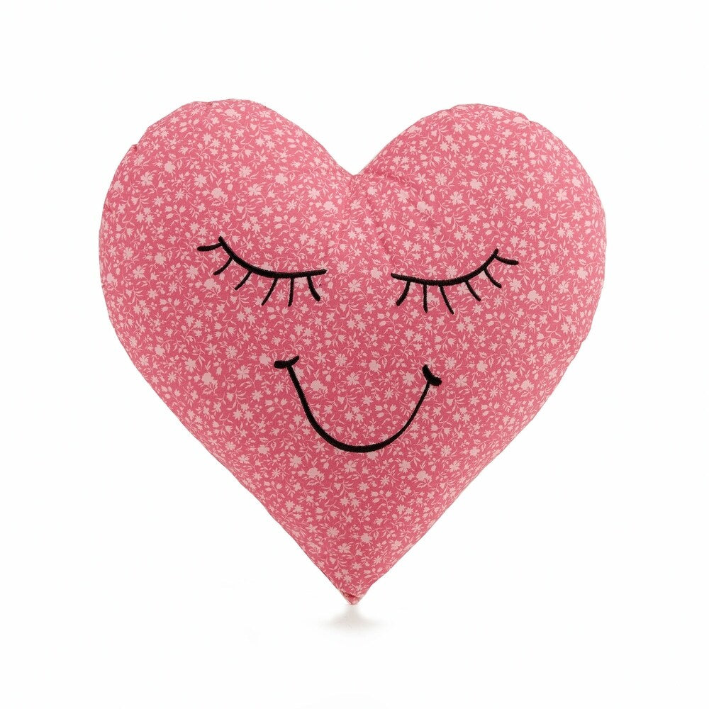 Set trapunta in cotone a forma di cuore Urban Playground con 2 cuscini decorativi